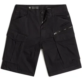 G-Star Rovic Zip Relaxed 1/2 , kurz, Premium Mico Stretch, einfarbig schwarz, 31W