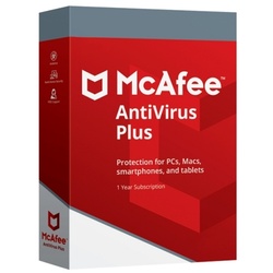 McAfee AntiVirus Plus (1 Year / Unlimited Devices) Neueste Version + kostenlose Updates