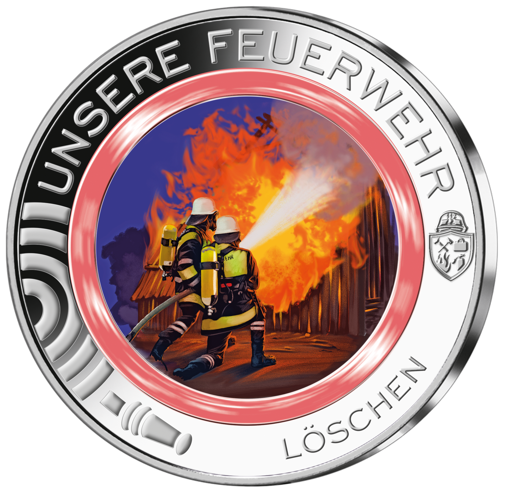 Silber-Polymer-Edition „Unsere Feuerwehr“ – Ihr Start: „Löschen“