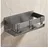 Dekazia DEKAZIA® Duschablage ohne Bohren Grau – Duschregal & Duschkorb selbstklebend – Badregal, Shampoo Halterung & Badezimmer Aufbewahrung – Starke Duschablage grau matt