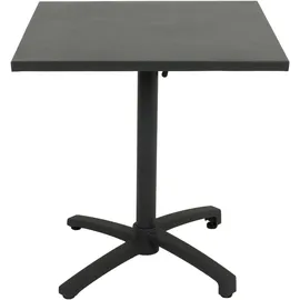 Garden Pleasure Treviso Klapptisch 70 x 70 cm anthrazit