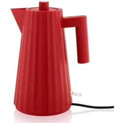 Elektrischer Wasserkocher Alessi Plisse Red, 1,7 l