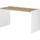 INOSIGN Schreibtisch »CiTY/GiRON«, moderner Computertisch, wohnliches Home Office, Breite 80 oder 143 cm weiß
