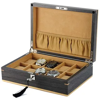 Rothenschild Uhrenbox [10] Ginko RS-2320-10G