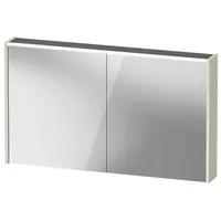 Duravit D-Code Spiegelschrank, Verspiegelt DC71080HHHH2000, 1200x700x148, Blassgrün Matt, Steckdose