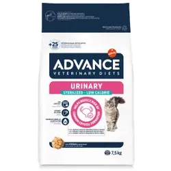 Advance Veterinary Sterilized Urinary Low Calorie Katzenfutter 7,5 kg