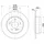 Hella 8DD 355 102-861 Bremsscheibe
