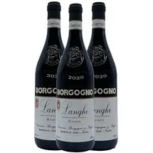Borgogno Langhe DOC Barbera 3 x 0,75 l