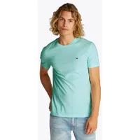 Tommy Jeans Dm0dm20363 Slim Fit Kurzarm-t-shirt - Spring Mint