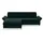 Home Affaire Eckcouch Polyester 2-Sitzer + 3-Sitzer Grün