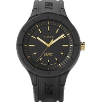 Timex UFC Damen 38mm schwarze Silikonarmband Armbanduhr TW2V56900