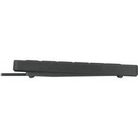 Cherry AK-C8112 Medical Keyboard, schwarz, vollversiegelt, USB, DE (AK-C8112-US-B/GE)