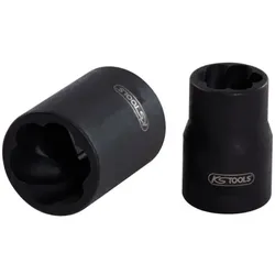 3/8" Spiral-Profil-Kraft-Stecknuss, 19mm