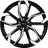 RC Design RC34 7,0 x 18 5 x 100 ET39 Schwarz Glanz Vollpoliert