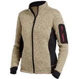FHB Strickjacke Marieke 79596 3XL beige/schwarz
