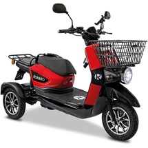 Rolektro E-Carrier 25 V.3 1000 Watt 25 km/h rot