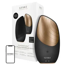 geske 6in1 Sonic Thermo Facial Brush Gray