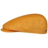 Stetson Descott Leinen Flatcap Herren - Schirmmütze aus 100% Leinen - UV-Schutz - Frühling/Sommer gelb 59 cm - 59