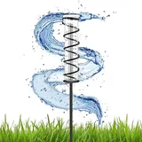 MOAZIFI 17cm Regenmesser Glas Regenwassermesser Regenmesser Frostsicher, Regenmesser Ersatzglas, Regenmesser Für Garten, Dekorativ Für Hof, Deck, Rasen, Landschaft Und Gartenzubehör