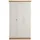 JVmoebel Kleiderschrank 3-türig 53 x 216 x 129 cm Beige