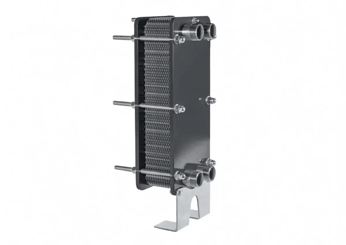 Pool-Plattenwärmetauscher Behncke PWT 510 P15 H, 16kW, einfach, Titan