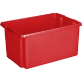 SUNWARE Drehstapel-Box Nesta 51 L rot 59,5 x 39,5 x 28 cm
