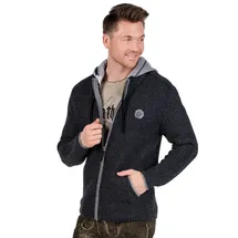 Spieth & Wensky Strickjacke ECHO in dunkelgrau | Gr.: 3XL