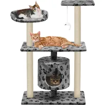 vidaXL Katzen-Kratzbaum Sisal 95 cm grau