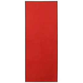 Wash+Dry Fußmatte Scarlet, innen und außen, waschbar, rot (120x180cm)