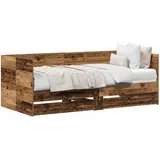 vidaXL Tagesbett 90 x 190 cm Braun