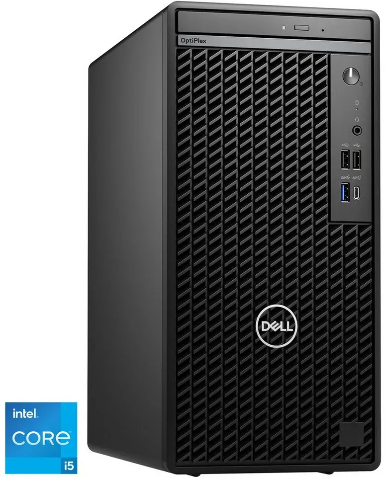 Dell Dell OptiPlex 7020 MT (6DT3D), PC-System, (Windows PC (Intel Core i5, UHD Graphics 770, 8 GB RAM) schwarz