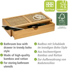 Wenko Badbox Allegre 28 x 14 x 6 cm 1-tlg. braun
