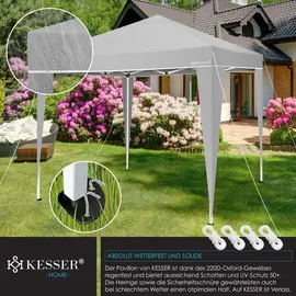 Kesser Faltpavillon 3 x 3 m weiß