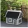 PawHut Katzenhaus Outdoor Katzenhöhle aus Holz 77 x 57,5 x 68 cm Grau
