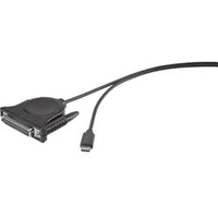 Renkforce Parallel Adapter [1x USB-C® Stecker - 1x D-SUB-Buchse