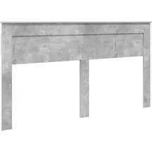 vidaXL Kopfteil mit Kopfteil Beton Grau 180 cm Holzwerkstoff vidaXL