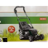 Akku Rasenmäher HW 6046-2 Mulchmäher 60V incl. Akku 4 Ah und Ladegerät Mulchkit