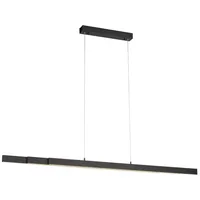 just light. LUZI 3-flg. 165 x 5,5 cm eckig anthrazit