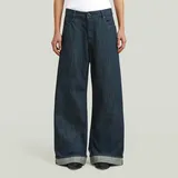 G-Star Roxx Wide Jeans - Dunkelblau - Damen - 26-34