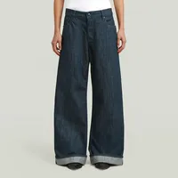 G-Star Roxx Wide Jeans - Dunkelblau - Damen - 26-34