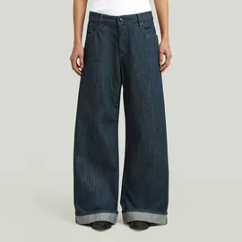 G-Star Roxx Wide Jeans - Dunkelblau - Damen - 26-34