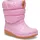 Crocs Classic Neo Puff K Stiefel Pink Tweed / Gum 29-30