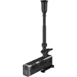 Wiltec SunSun CHJ-1503 SuperECO Teichpumpe 1500 l/h 25 W, 1,8 m Förderhöhe, als Springbrunnenpumpe Filterpumpe Skimmerpumpe regelbar höhenverstellbar, mit