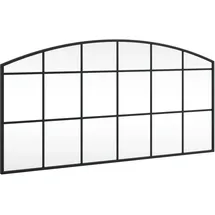 vidaXL Wandspiegel 100 x 50 cm Schwarz