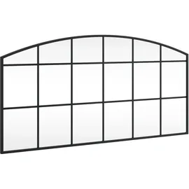 vidaXL Wandspiegel 100 x 50 cm Schwarz