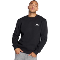 Alpha Industries Basic Sweater Small Logo Sweatshirt für Herren Black