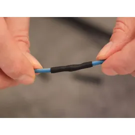 Quadrios 22CA167 Schrumpfschlauchsortiment Schwarz Schrumpfrate:2:1 1 Set