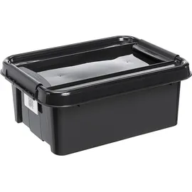 PLAST TEAM Vertriebs GmbH ProBox Aufbewahrungsbox 52 x 40 x 18 cm 1-tlg. schwarz