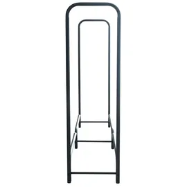 CLP Kaminholzregal Wilster Metall 150 x 36 x 120 cm grau