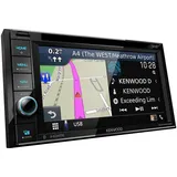 Kenwood DNX419DABS 6.2" Navigationssystem mit DVD, DAB+ und integriertem Bluetooth (mit externem Mikrofon)